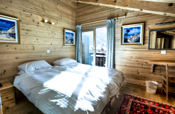 Bedroom, Chalet Chrysalis, Morgins, Switzerland