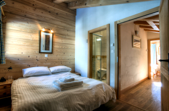 Bedroom, Chalet Chrysalis, Morgins, Switzerland