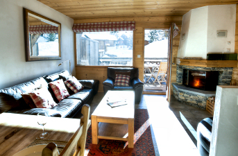 Sitting Room, Chalet Chrysalis, Morgins,Switzerland