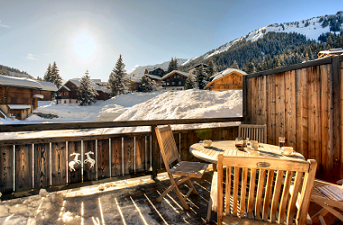 Terrace, Chalet Chrysalis, Morgins, Switzerland